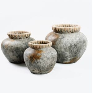 Stoney Munduk - Balinese Terracotta Vazen