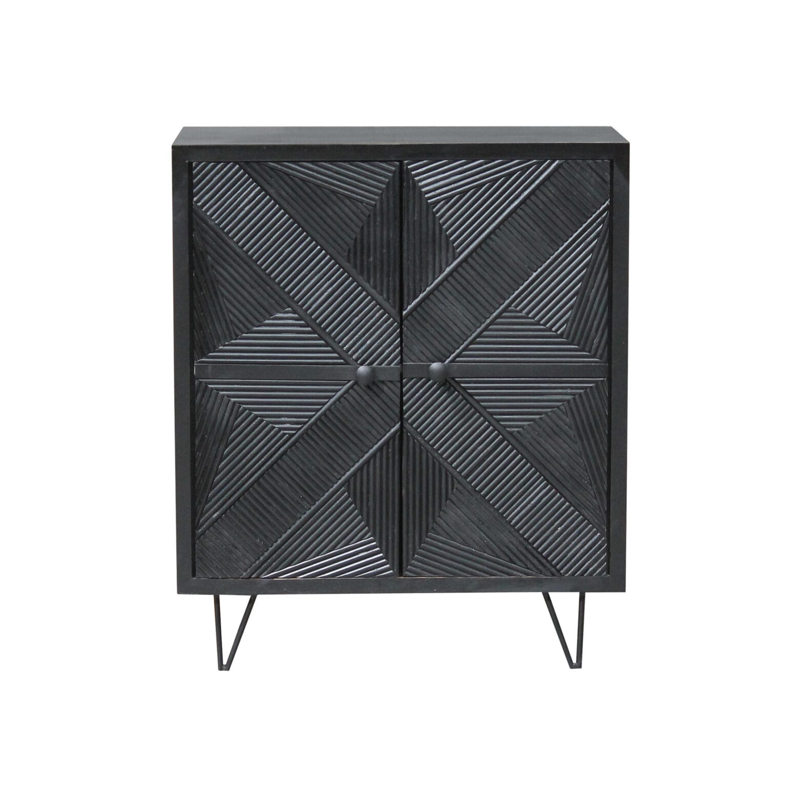 Zwarte Japanse dressoir