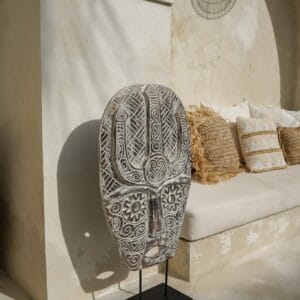 Art. 9 – BARONG MASKER – HOUT EN METAAL - by Hippie Monkie from Asia Ryu